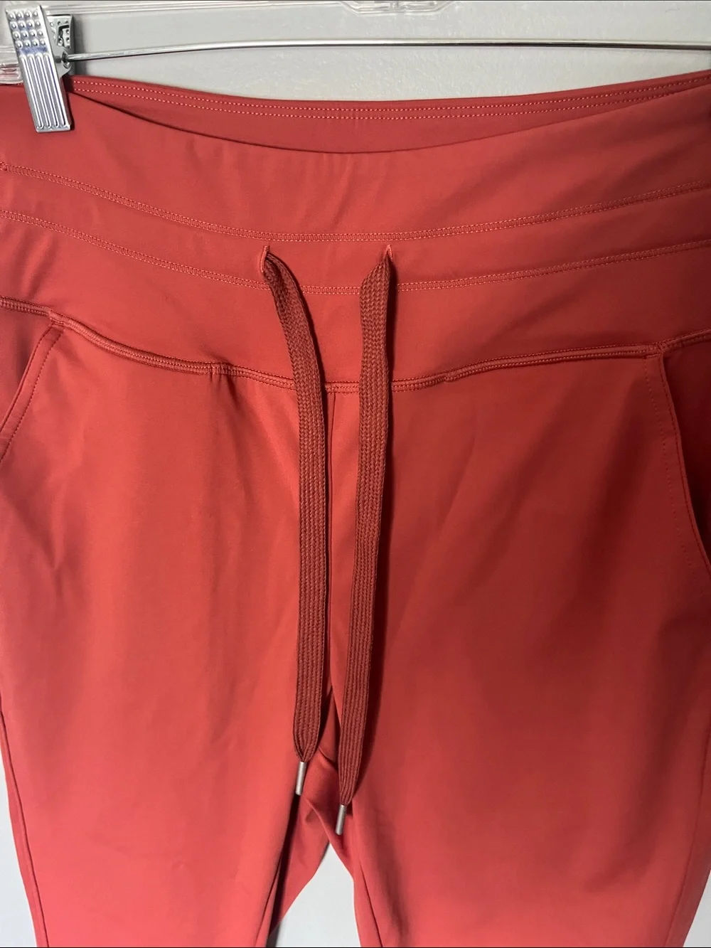 HALARA Burnt Orange Drawstring Jogger Pants